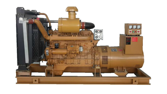 济南上柴250kw大型柴油二手发电机组